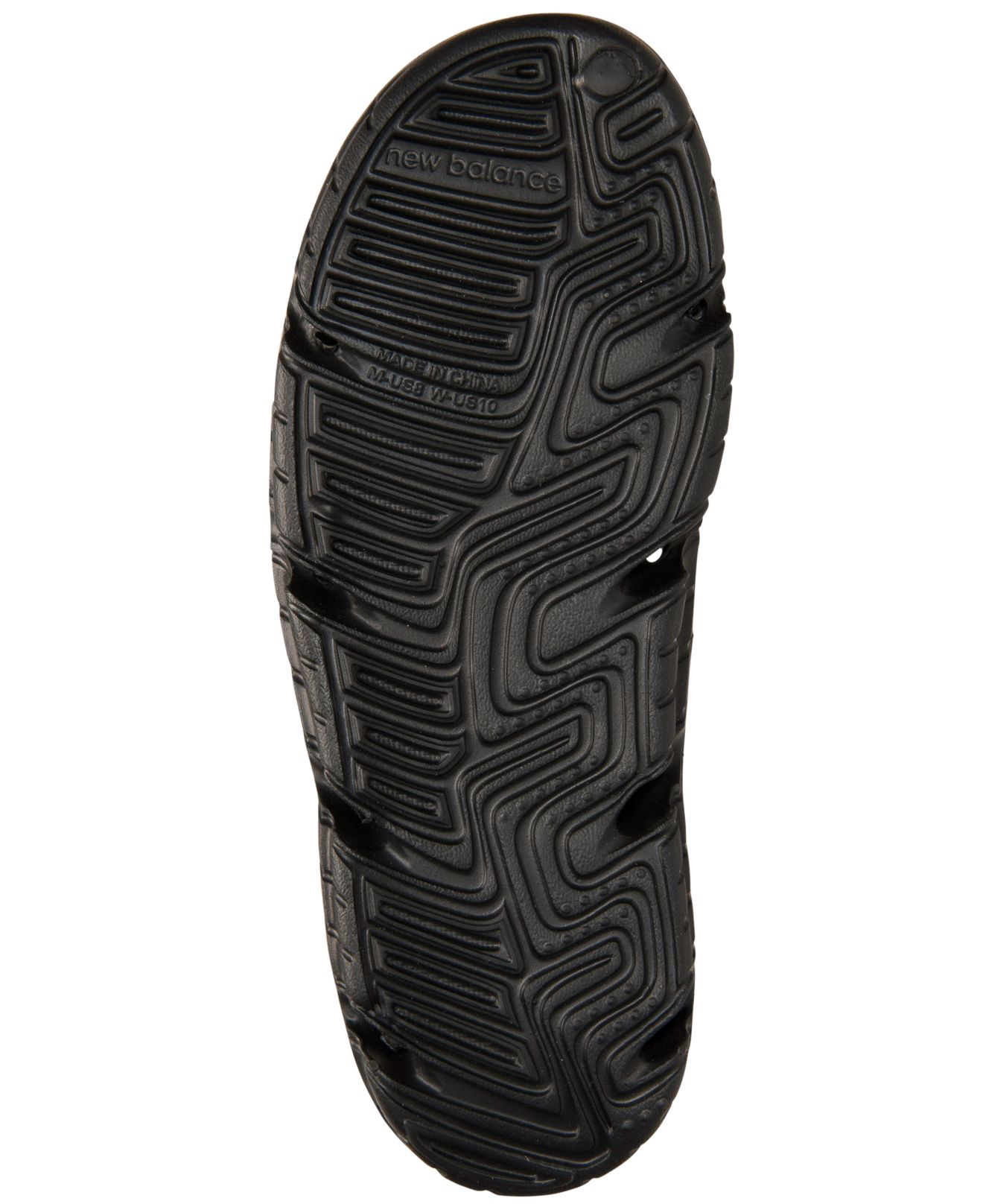 Lyst New Balance Men'S Klone Lab Float Ii Slide Sandals in Black for Men