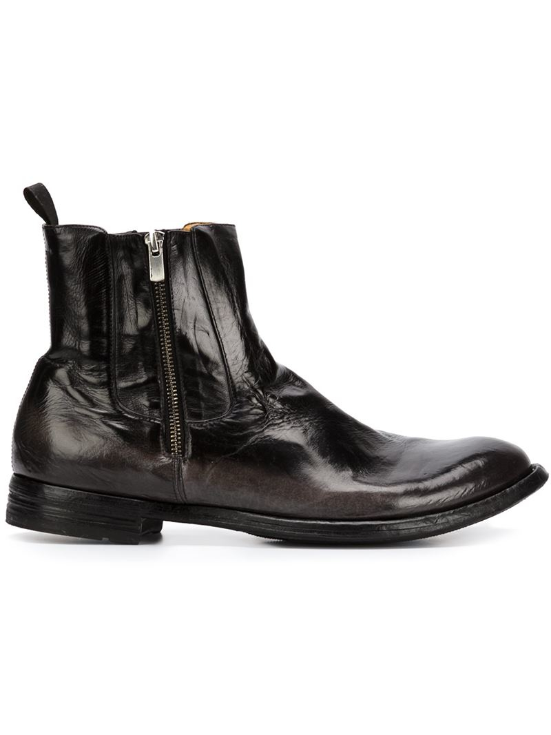 officine creative mens boots officine creative anatomia ankle boots in black for officine creative mens boots officine creative anatomia ankle boots in black for