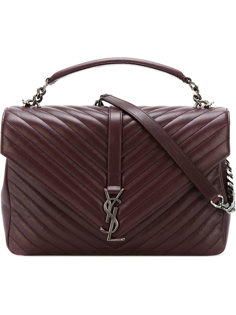 red saint laurent tote