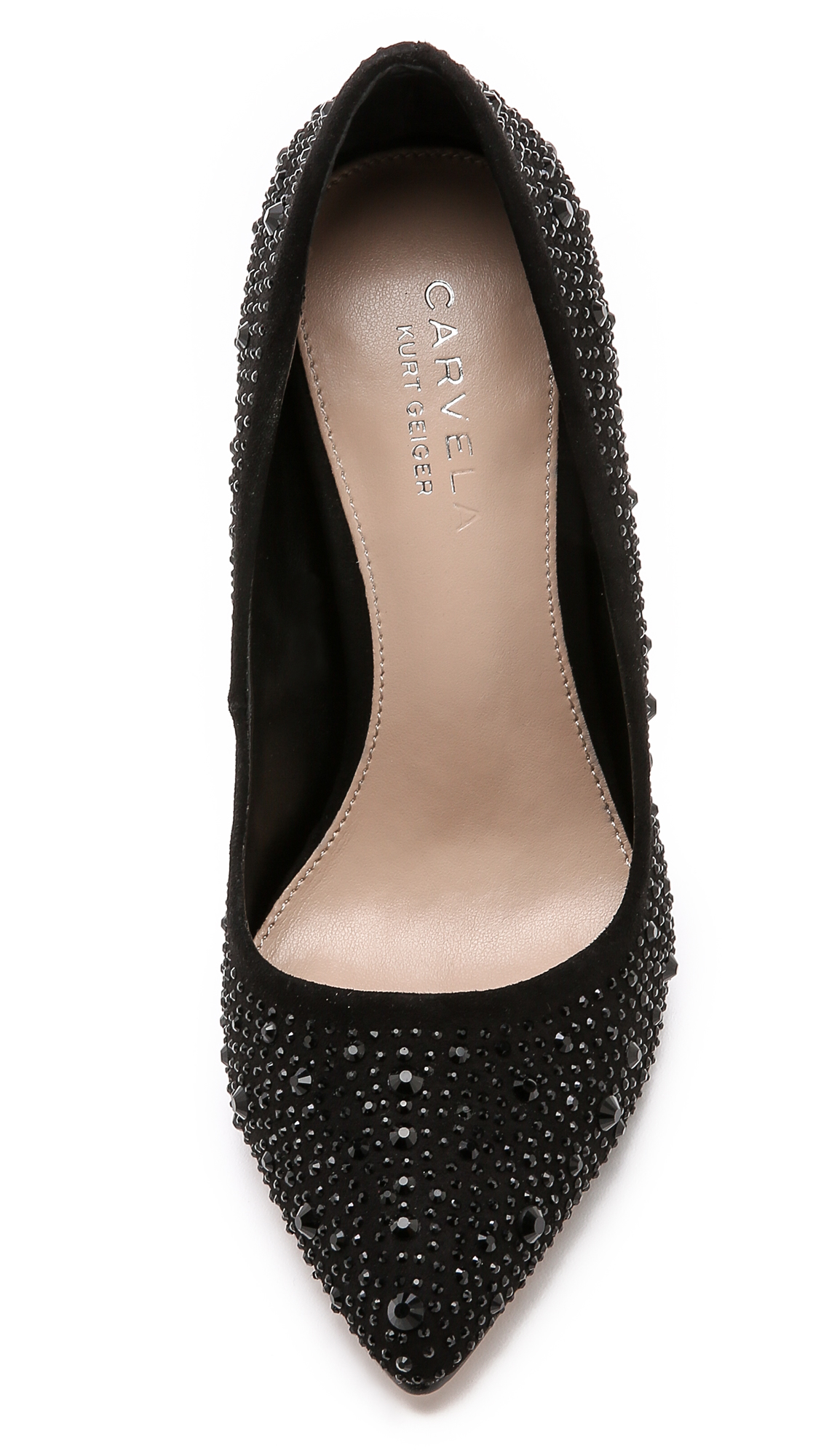 carvela black pumps