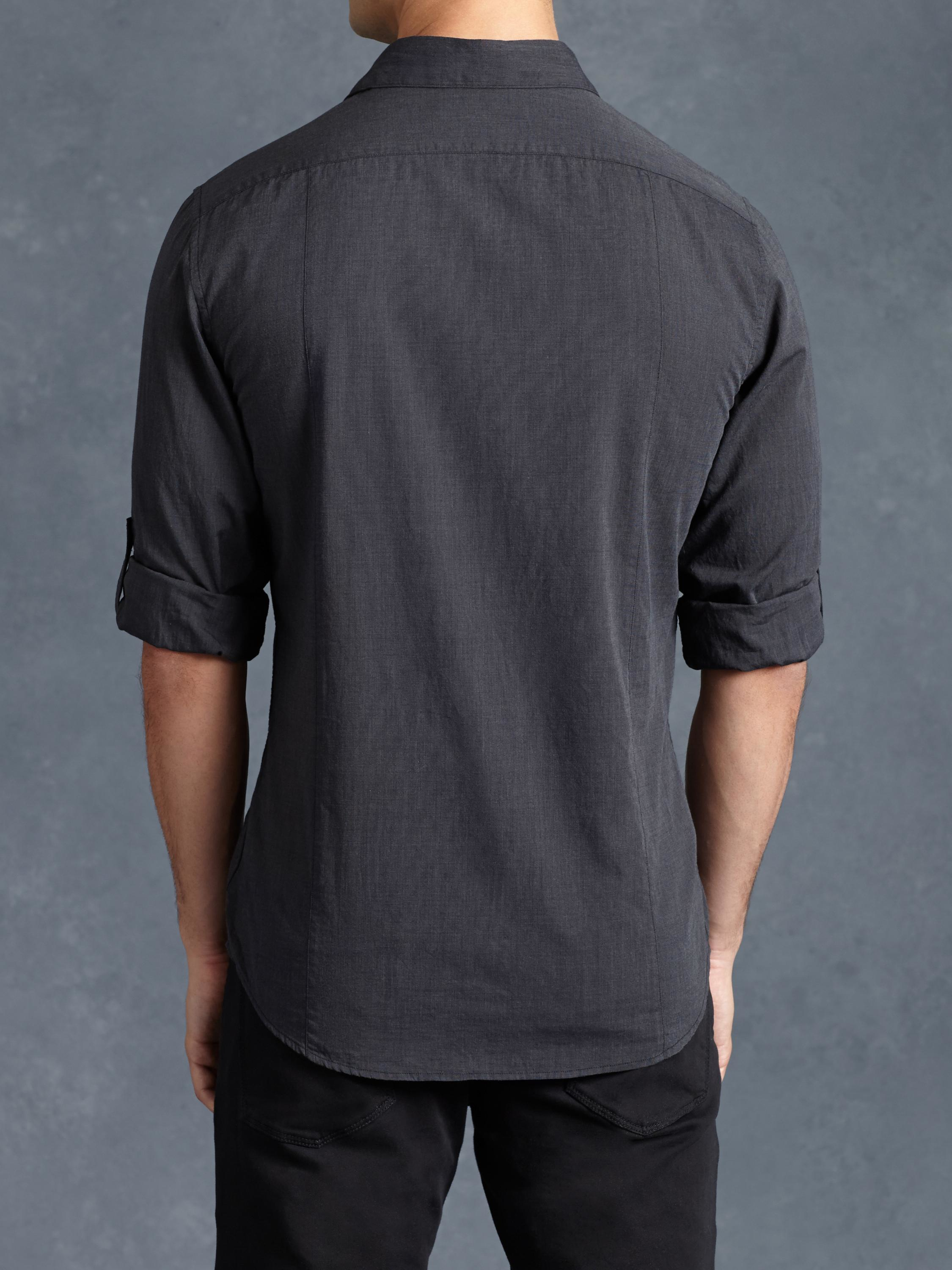 john varvatos mens shirts