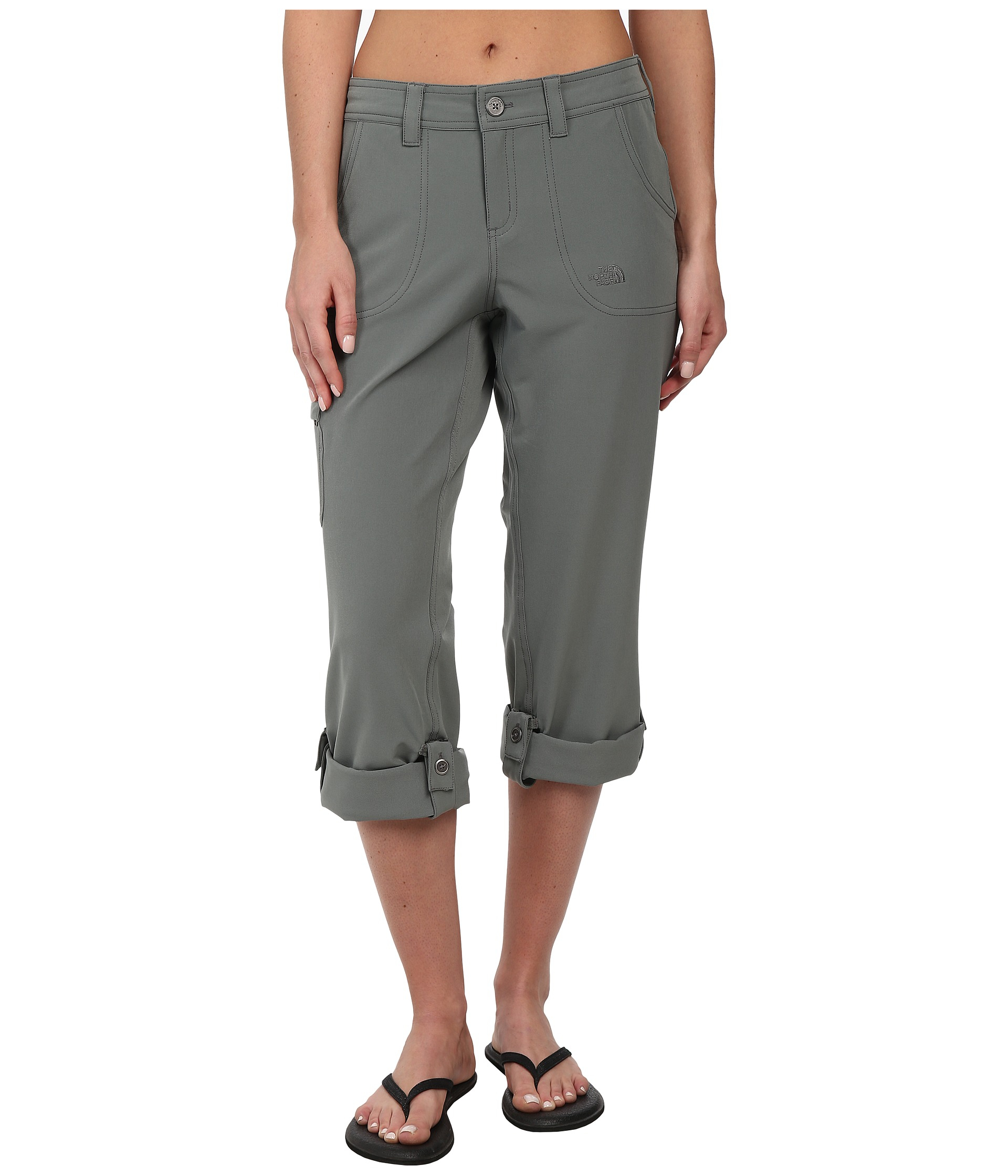 The North Face Almatta Roll-up Pant in Green - Lyst