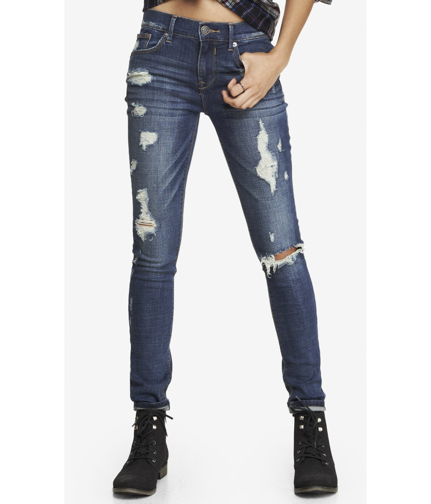 express jeans legging mid rise
