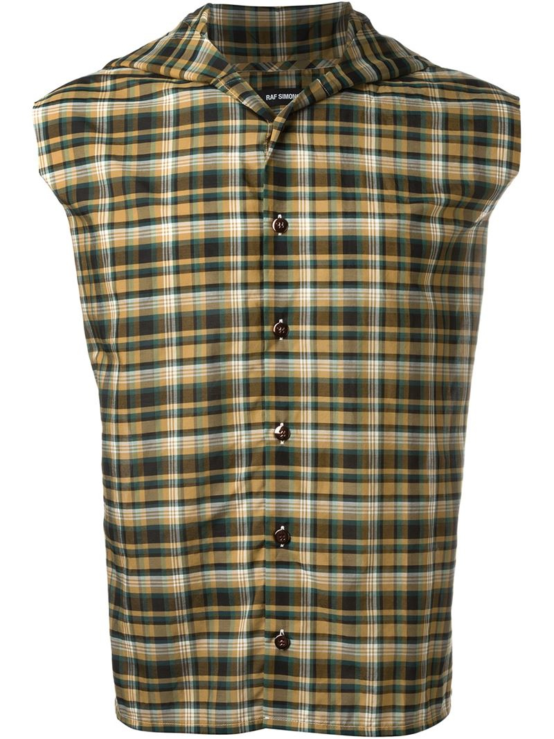 hoodie with button down shirt