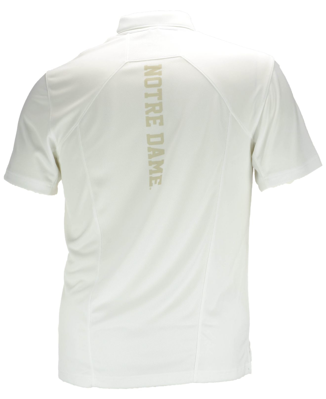 notre dame under armour polos