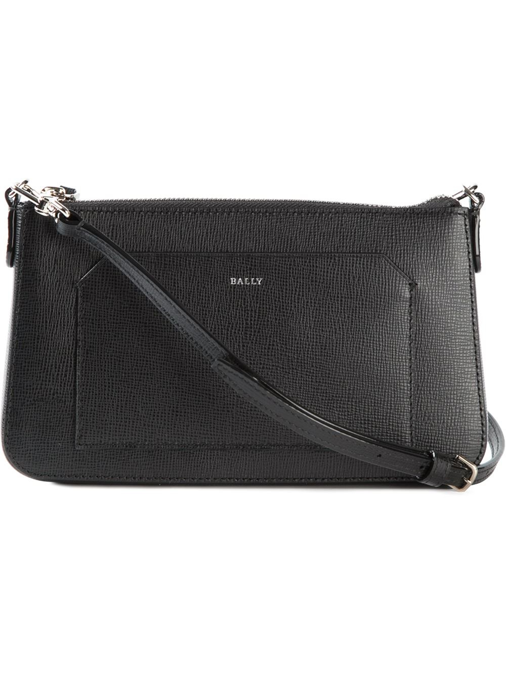 Lyst Bally Addison Leather CrossBody Bag in Black