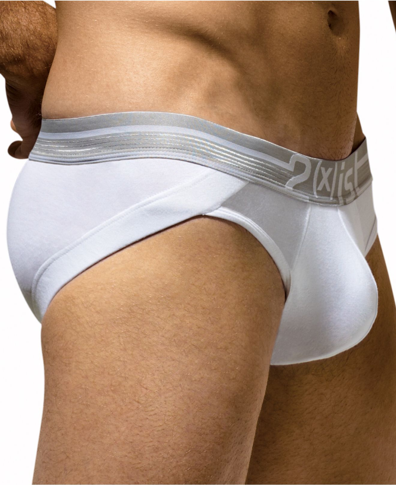 2xist Dual Lifting No Show Tagless Brief in White for Men Save 25 Lyst
