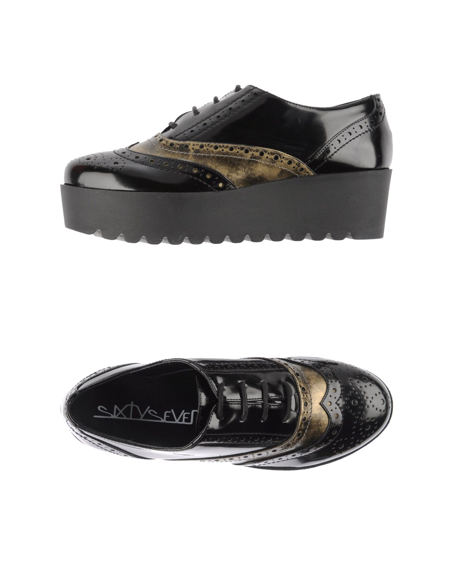 Sixtyseven Lace-up Shoes in Black - Lyst