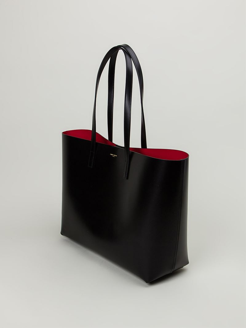 Saint Laurent Paris Shopper Tote in Black - Lyst