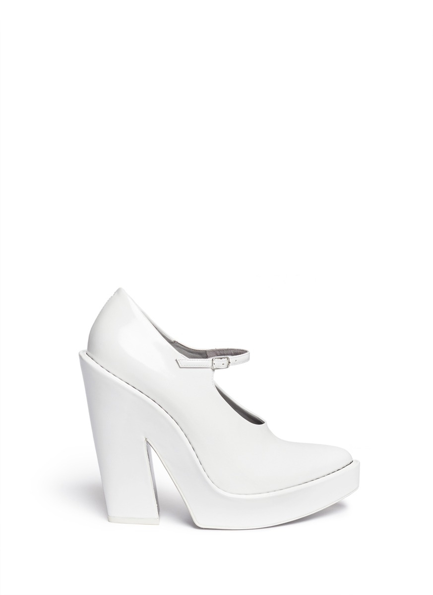 alexander wang jane logo heels