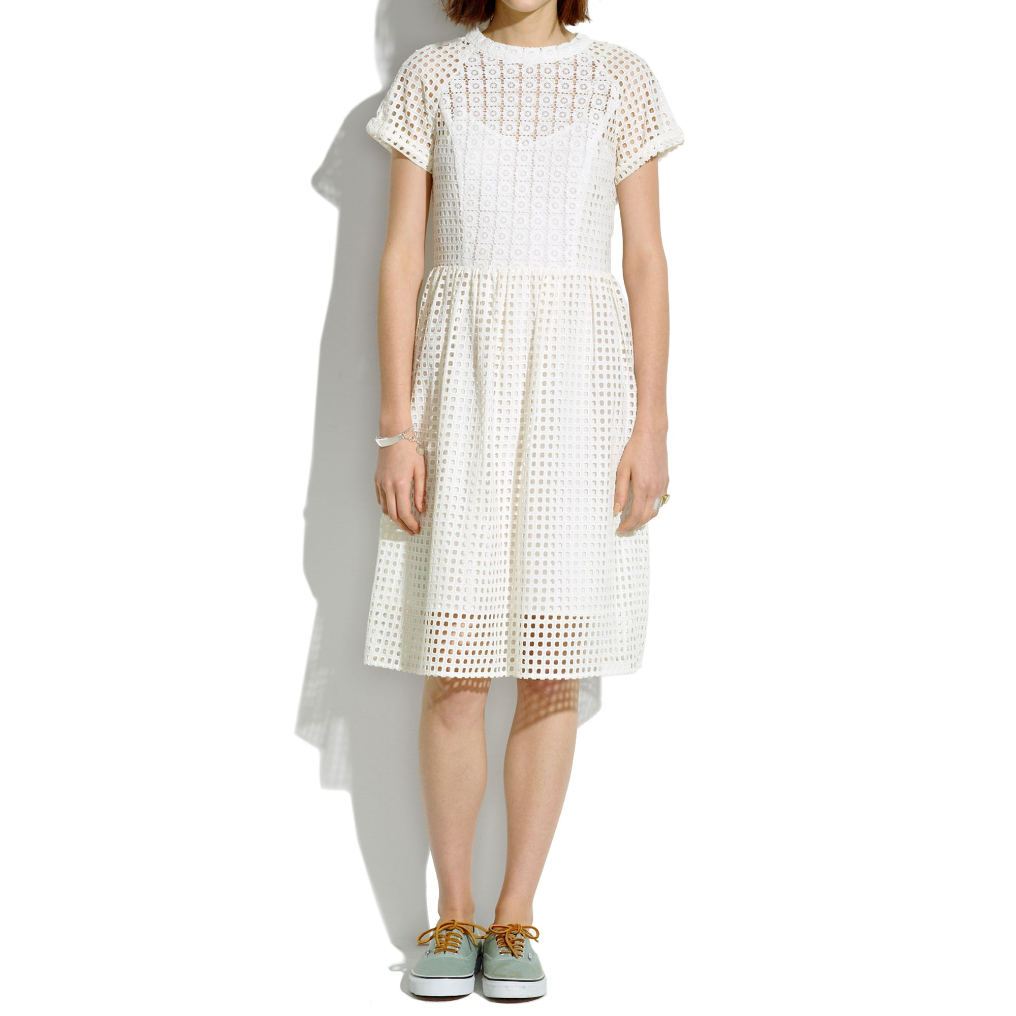 madewell white dress