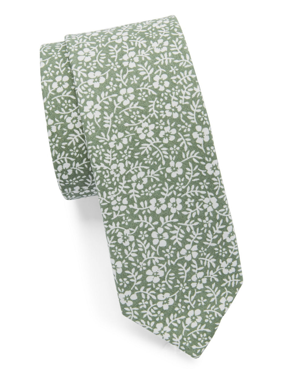 Lyst Original Penguin Floral Tie in Green for Men