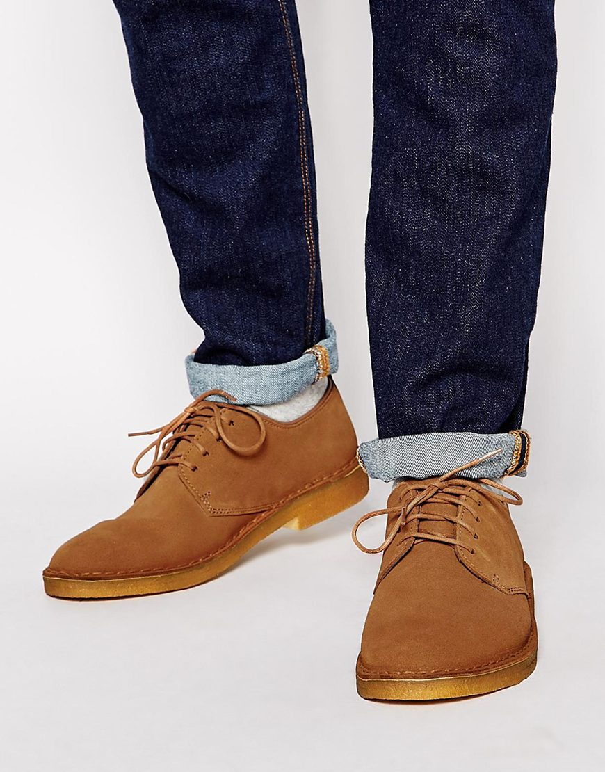 clarks desert london brown