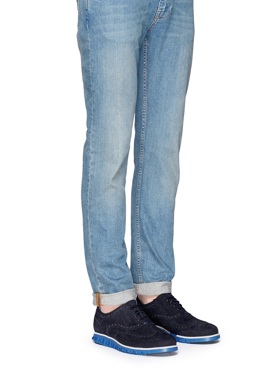 cole haan zerogrand with jeans