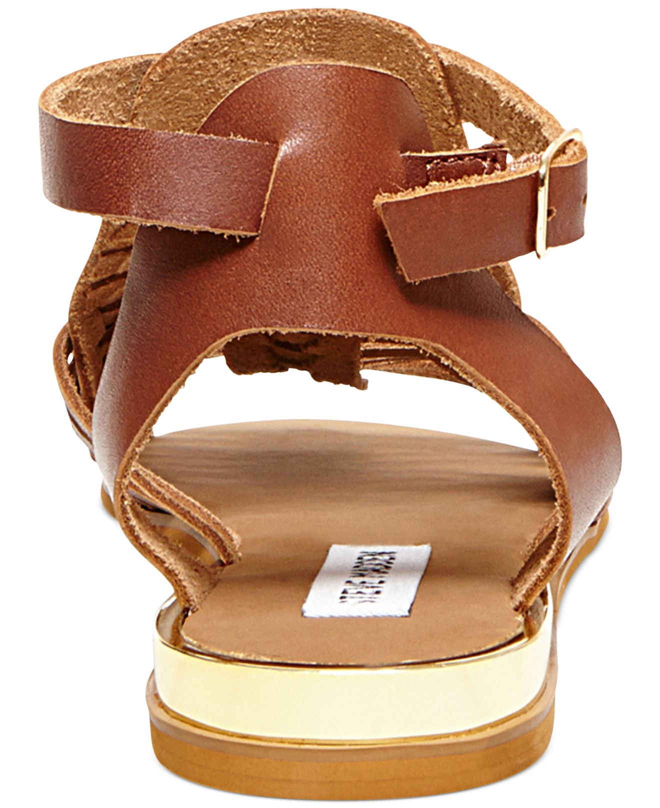 steve madden brown gladiator sandals