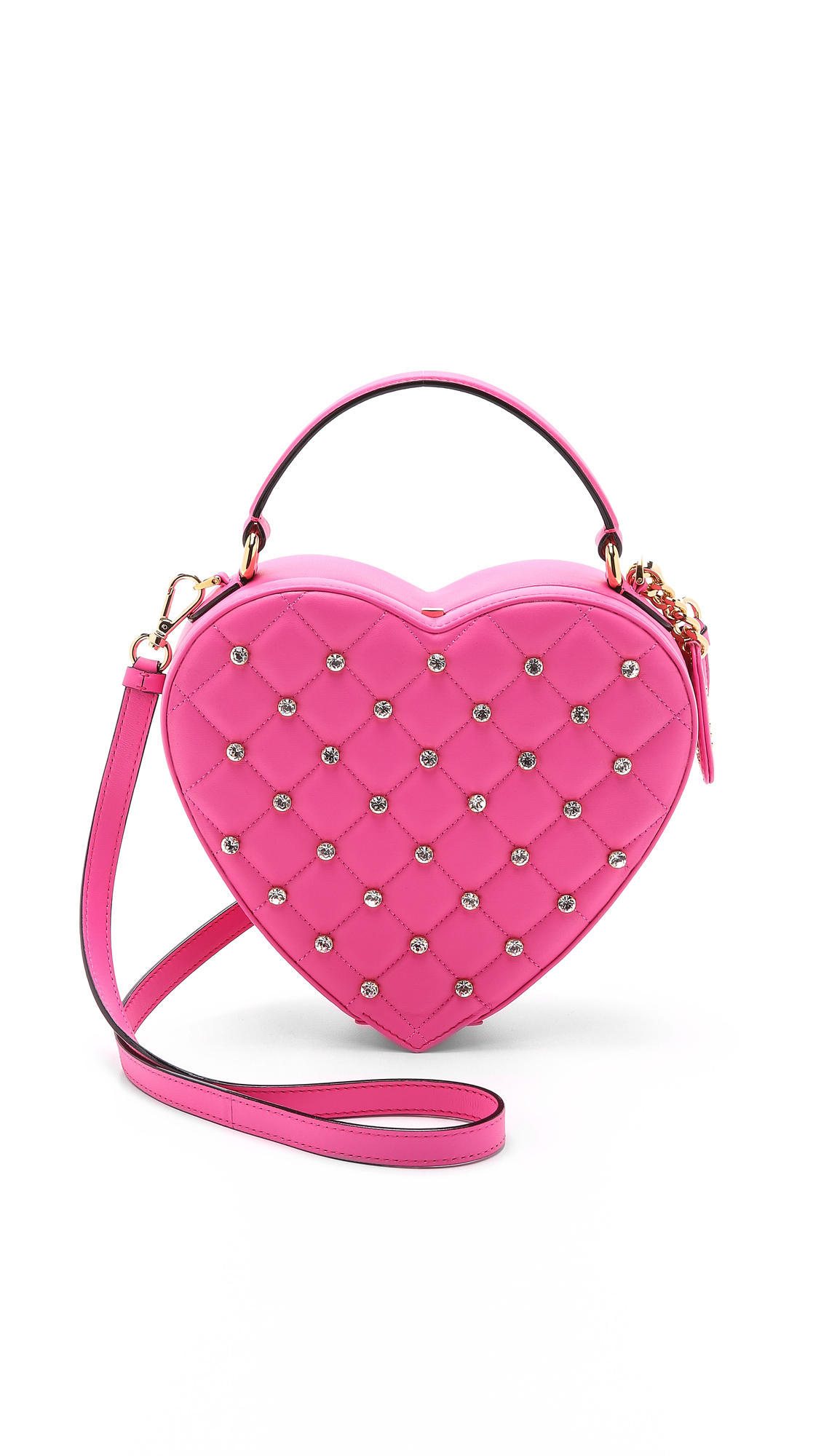 moschino heart purse
