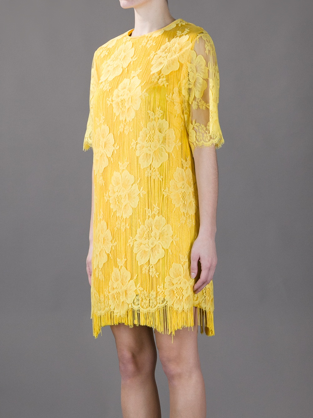 yellow stella mccartney dress