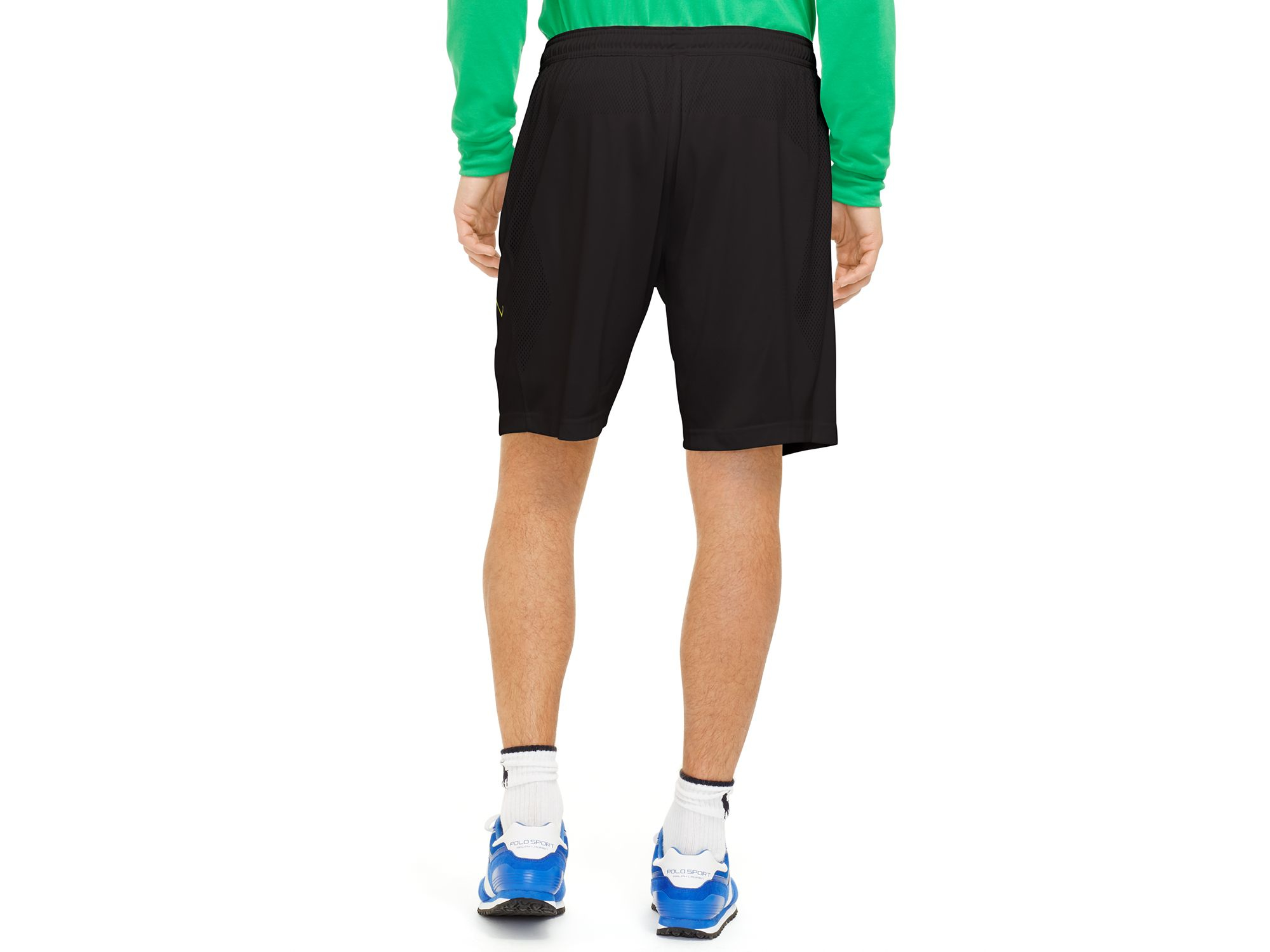 Lyst - Pink Pony Polo Sport Rlx Engineered Mesh Compression Shorts in Black for Men
