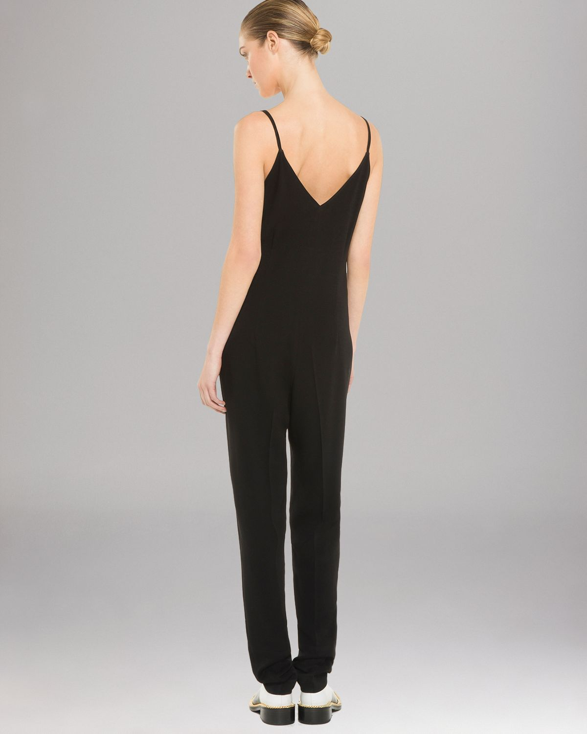 sandro black jumpsuit