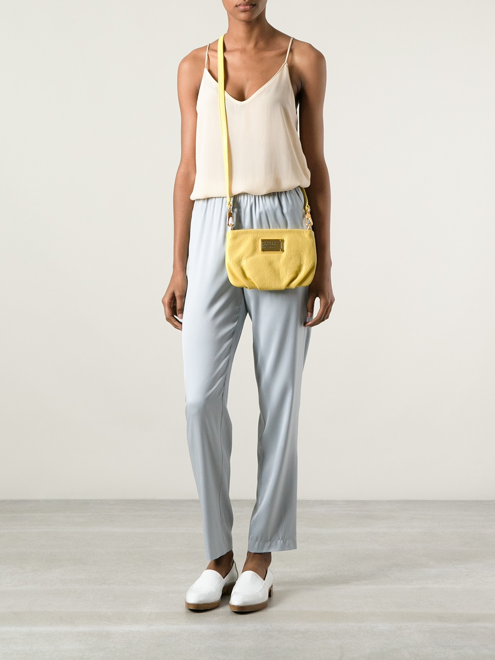 Marc By Marc Jacobs Classic Q Percy Crossbody Bag in Yellow