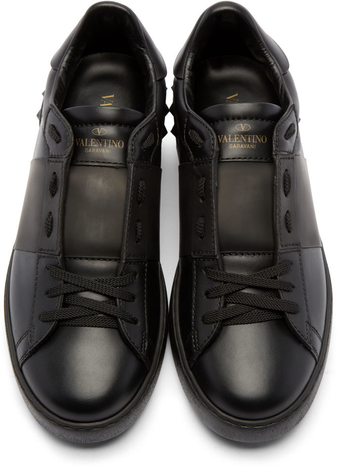 valentino open low top