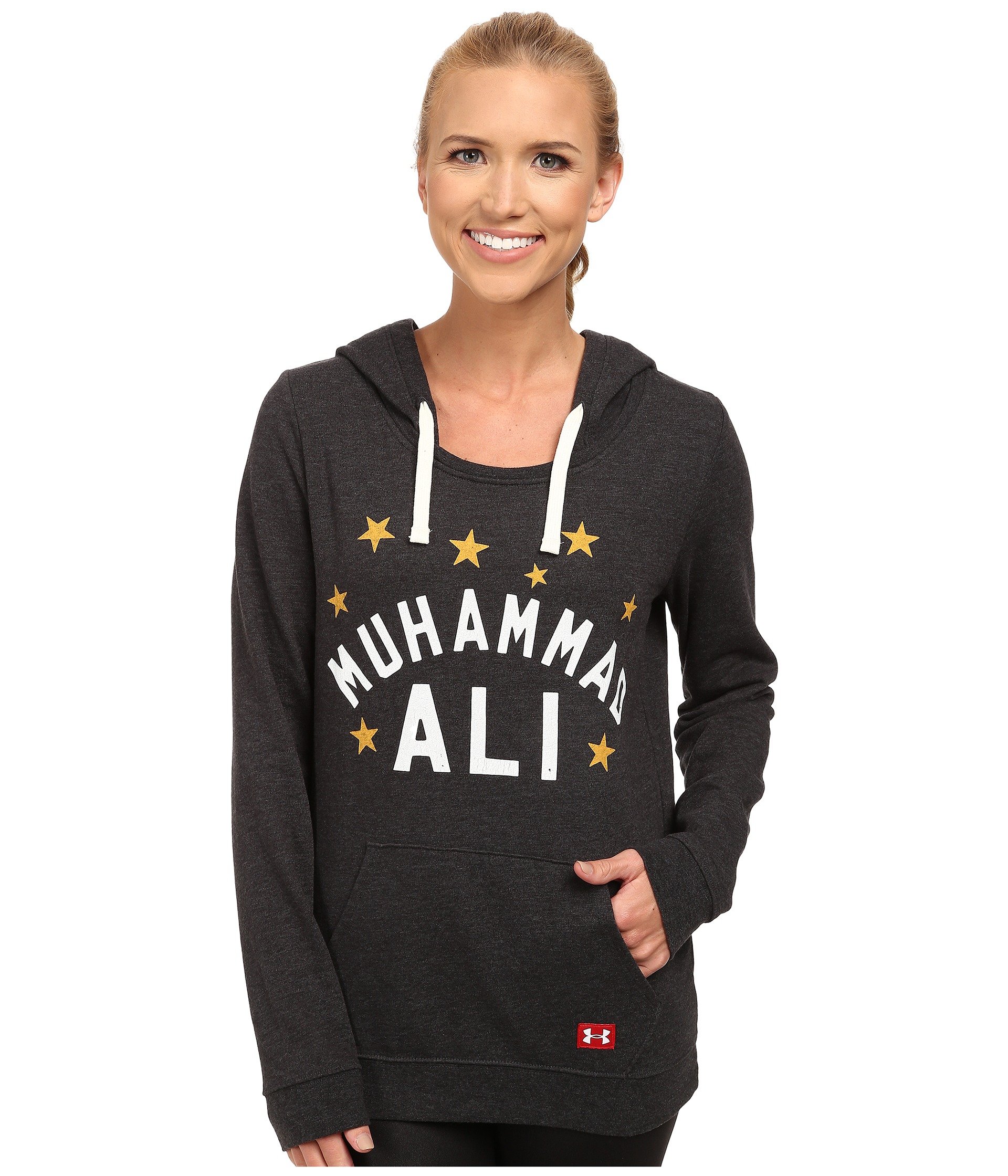 armour ua roots of fight muhammad ali fleece hoodie in black lyst armour ua roots of fight muhammad ali fleece hoodie in black lyst