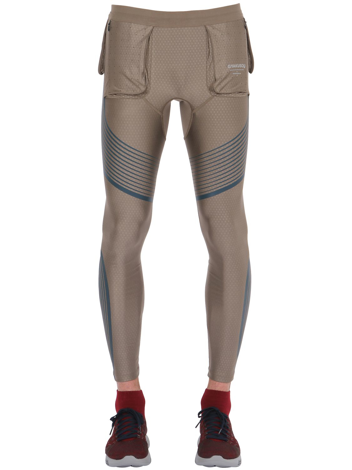 dialect opstelling Markeer Nike Utility Speed Compression Running Tights in Gray for Men | Lyst