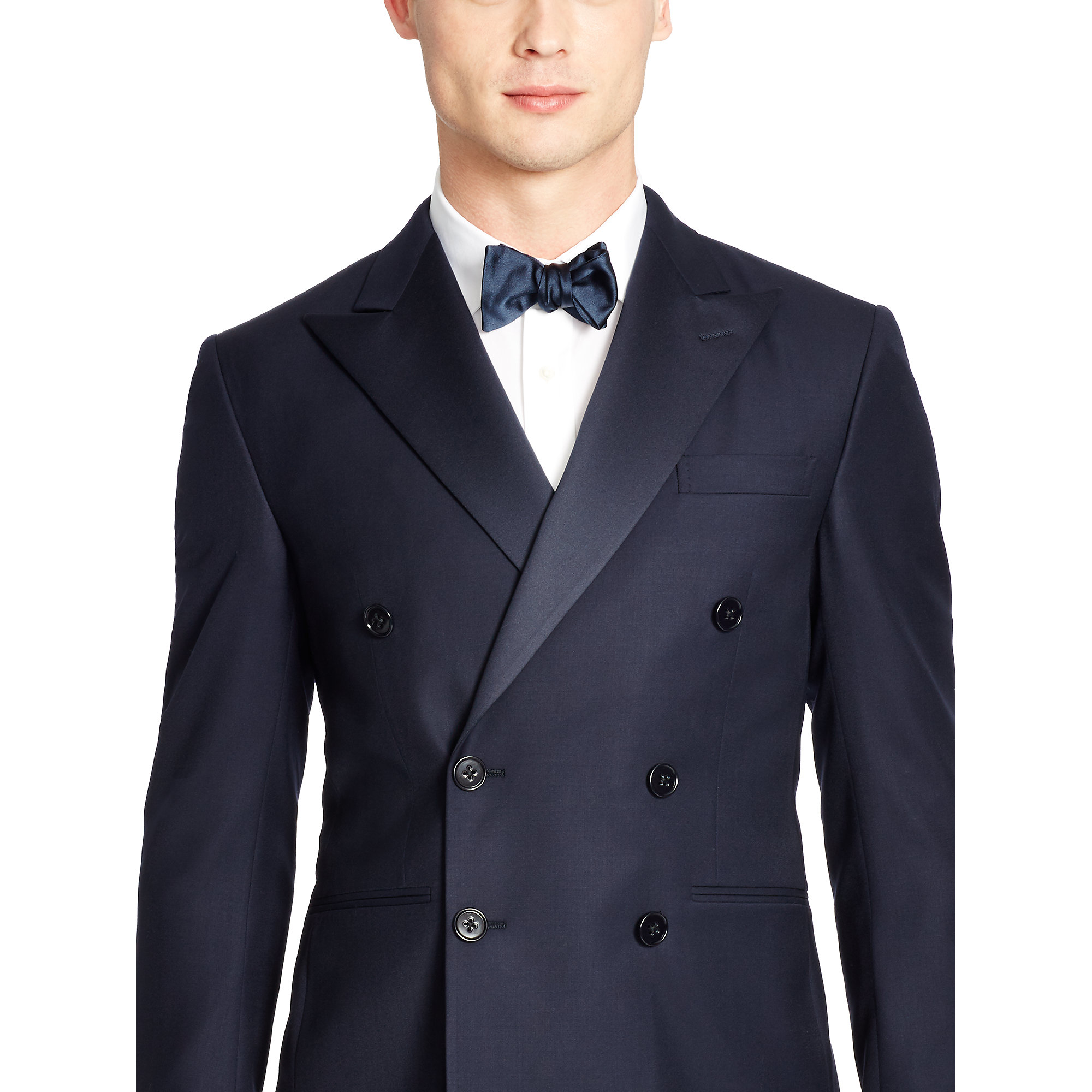 Wool Polo Double-breasted Tuxedo 