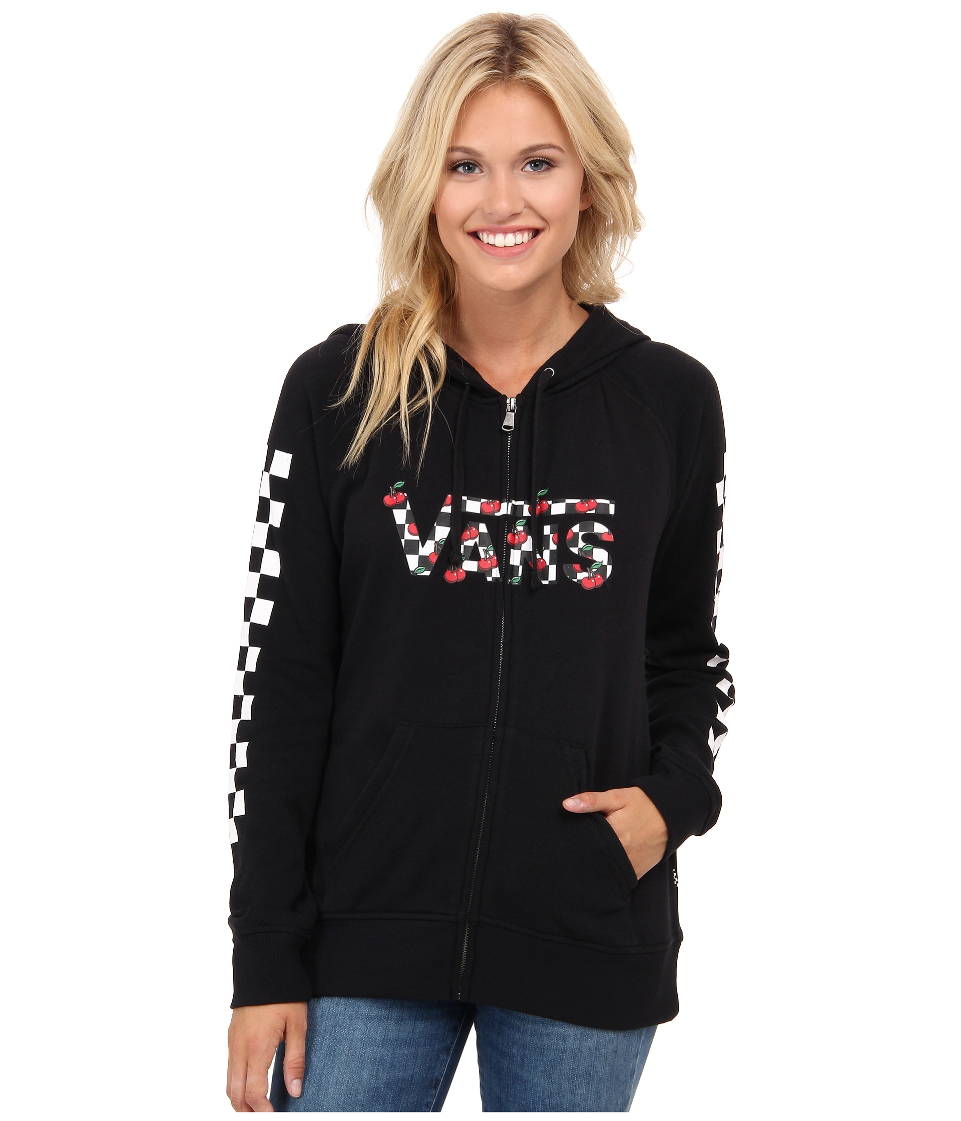vans sweatshirt womens checkered