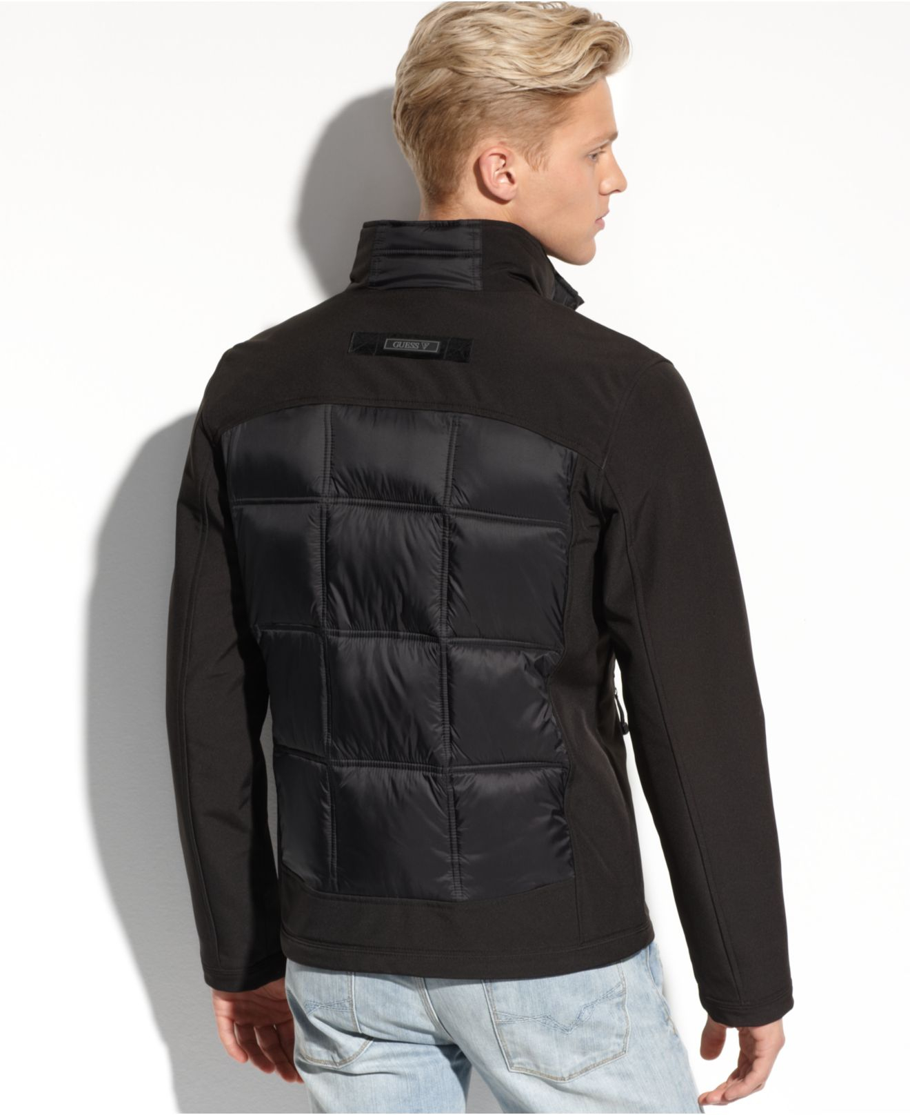 guess softshell jacket