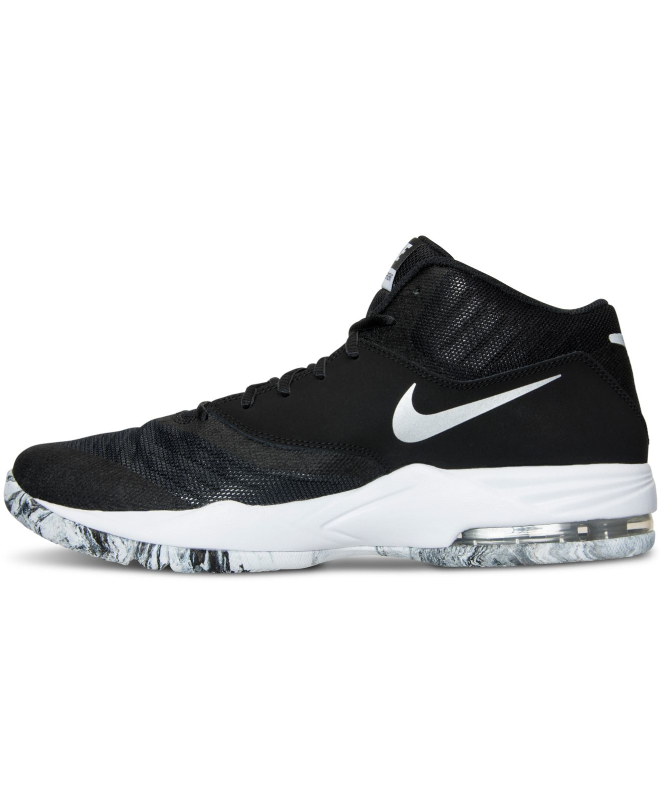Nike Leather Men's Air Max Emergent Basketball Sneakers From ... ختمت