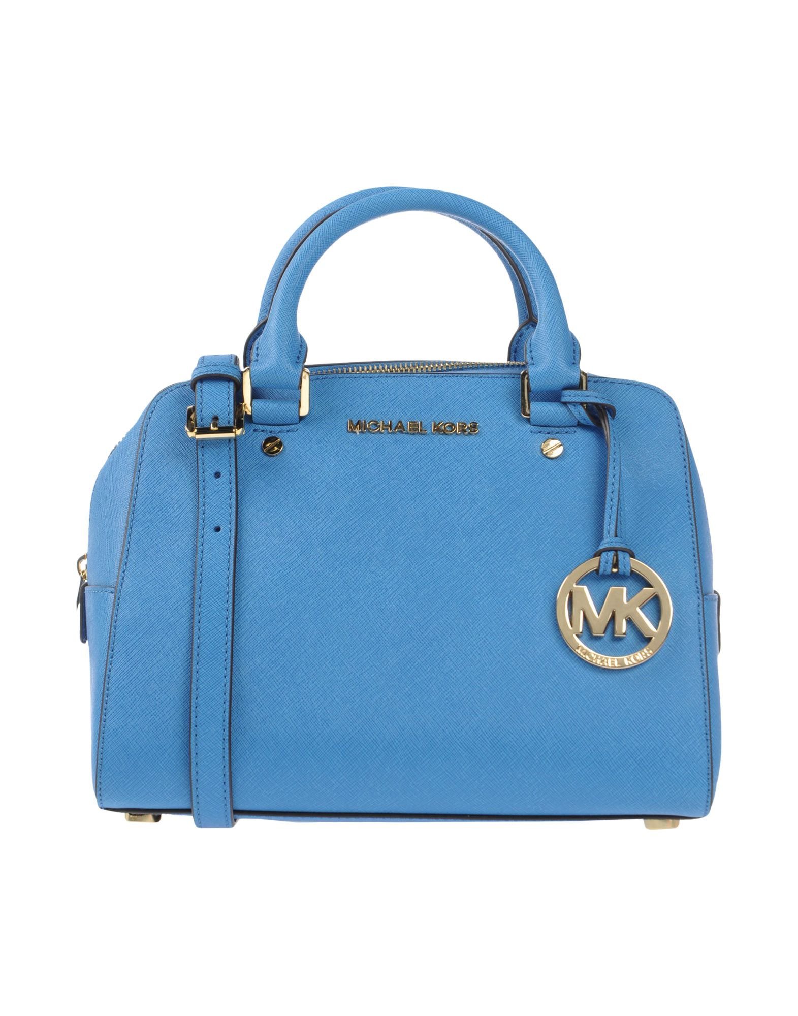 Michael Kors Royal Blue Purse | semashow.com