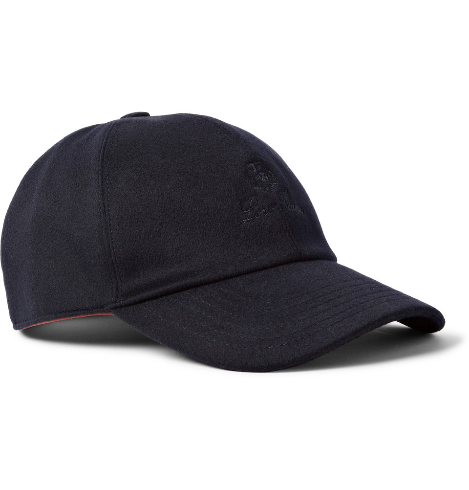 Loro Piana Cashmere Baseball Cap in Blue for Men Lyst