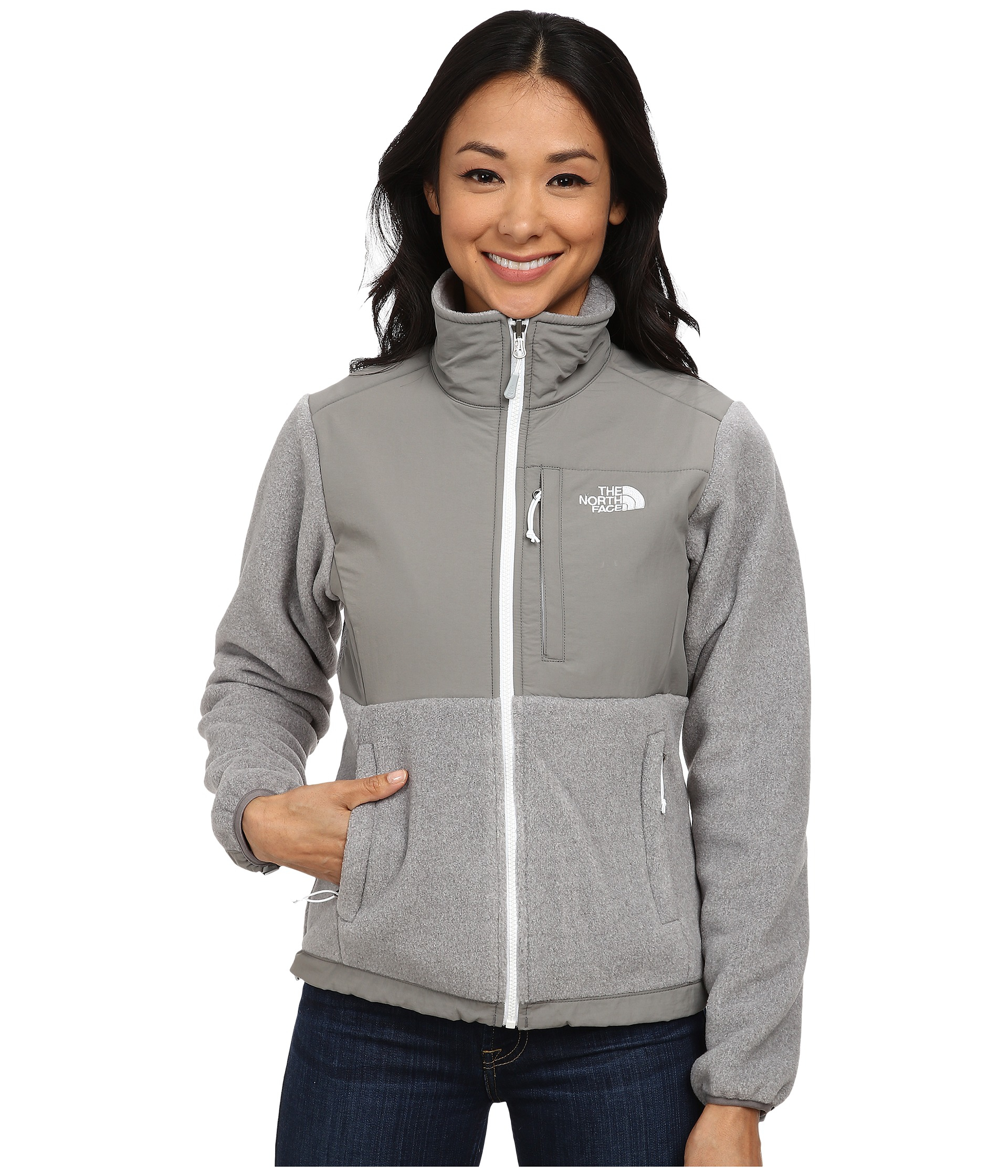The North Face Denali Jacket in Gray | Lyst