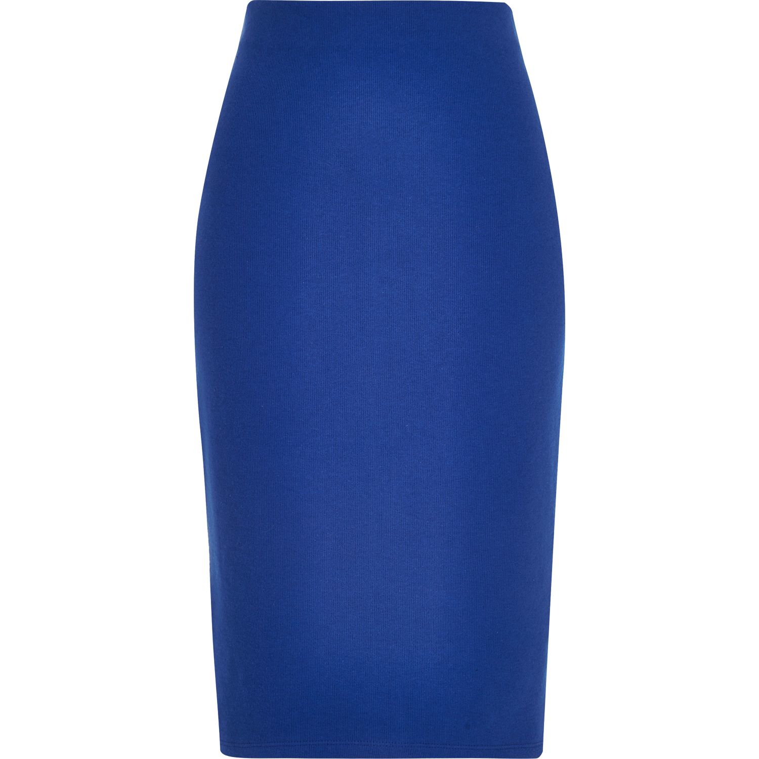Royal blue pencil skirt with clearance zipper