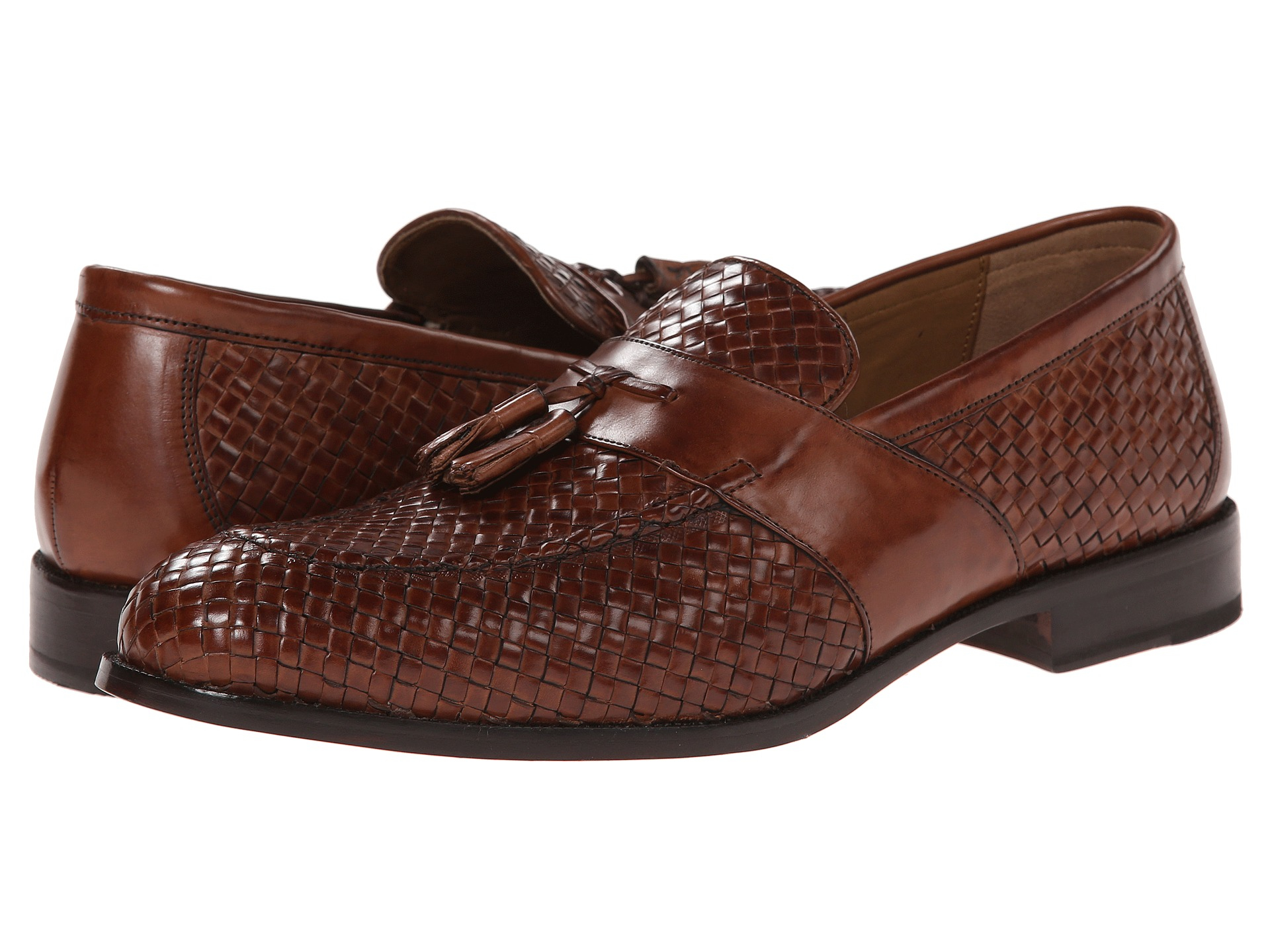 johnston & murphy cresswell woven tassel