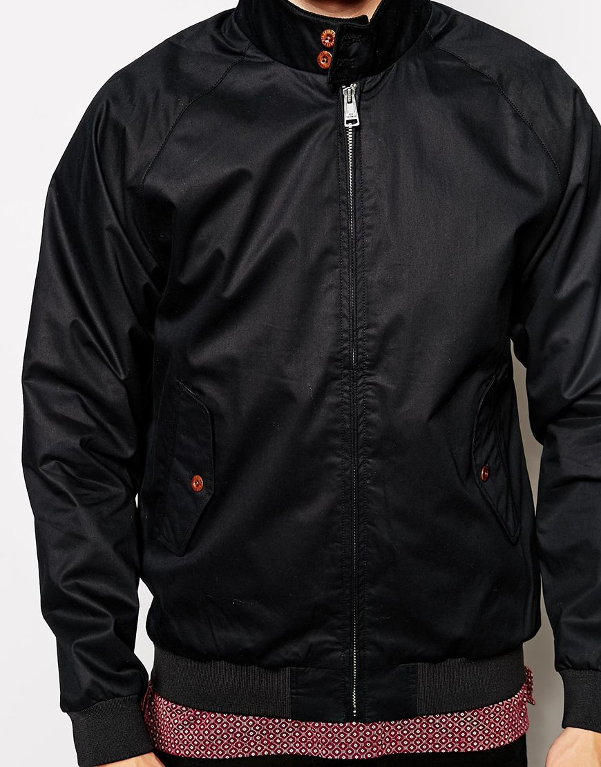 Ben sherman Harrington Jacket in Black for Men Lyst