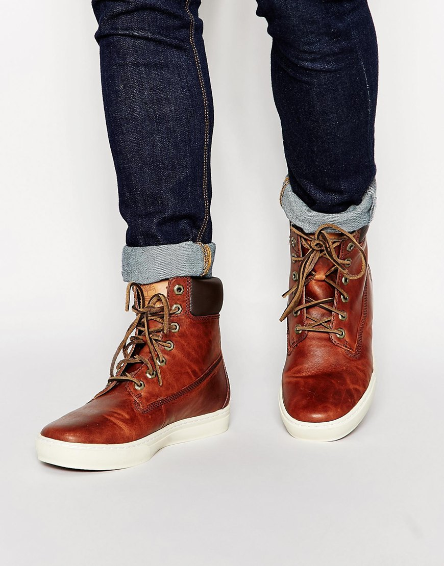 timberland cupsole boots