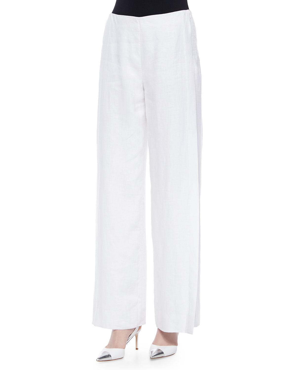 lined linen pants - Pi Pants