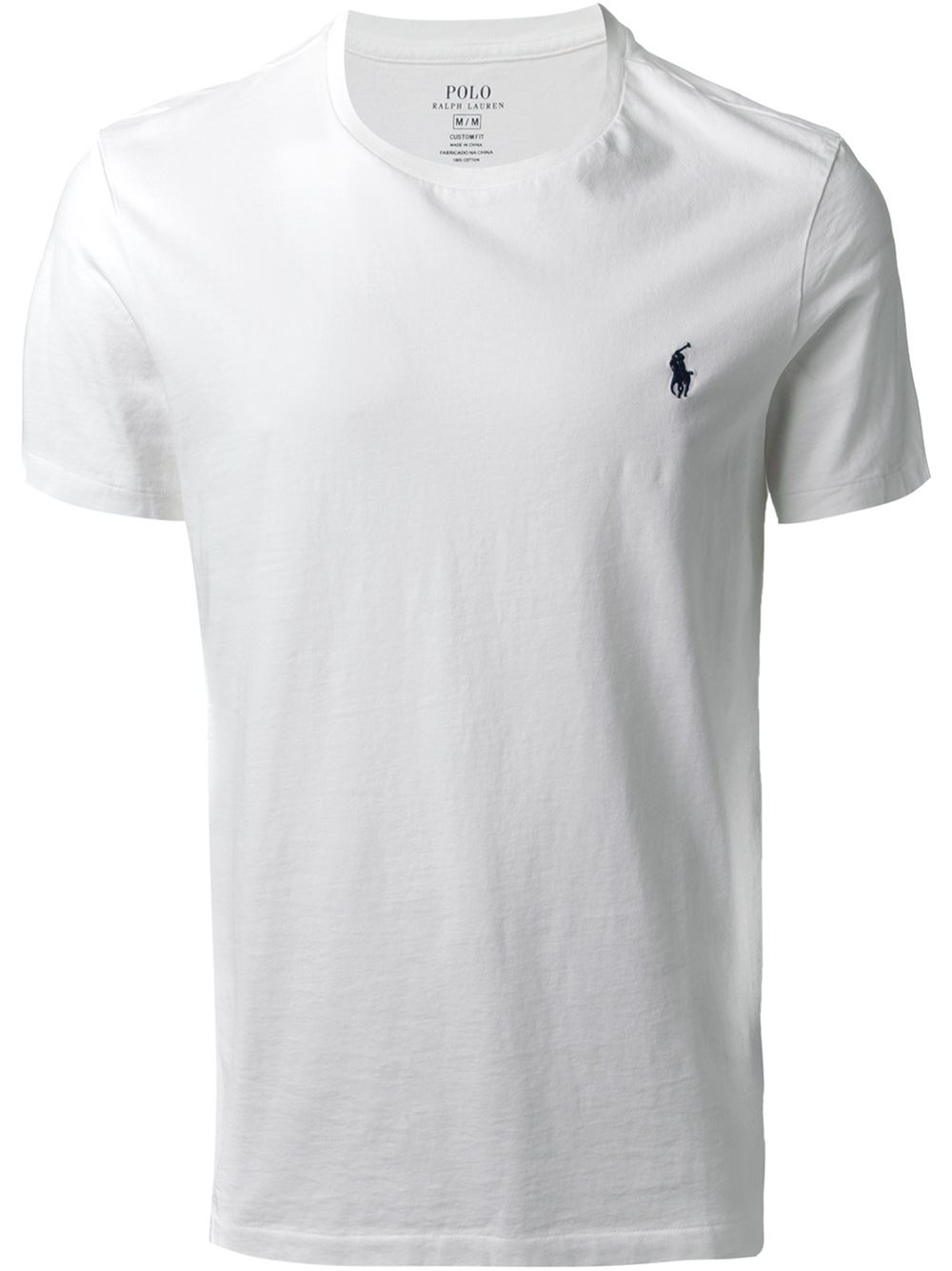  Polo  Ralph Lauren Crew Neck T  Shirt  in White  for Men Lyst