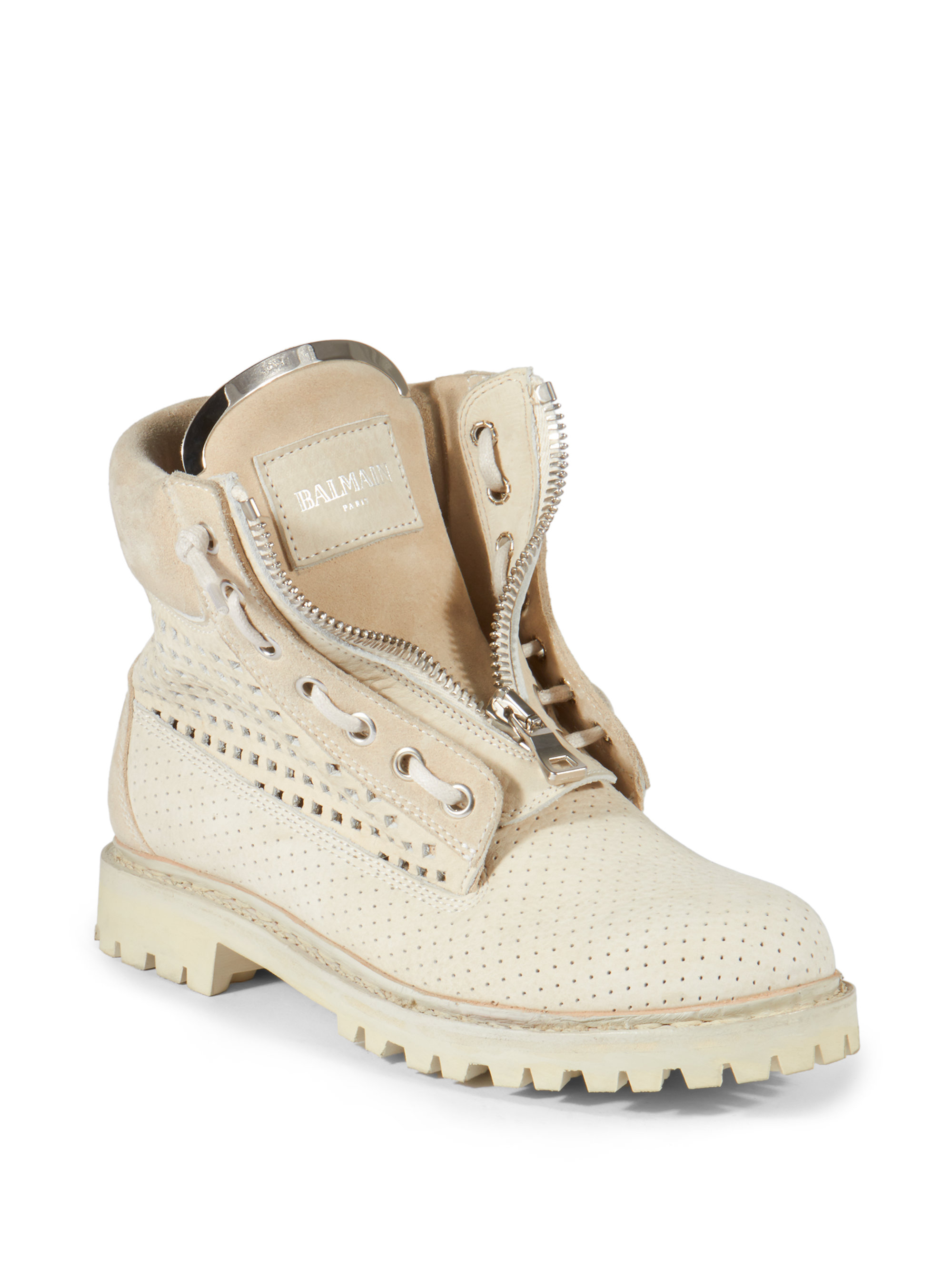 balmain timberland boots