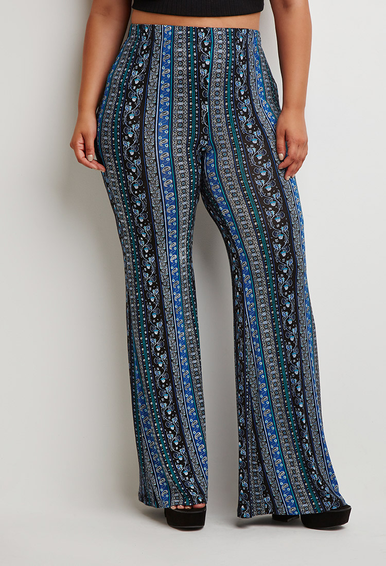 multi stripe trousers