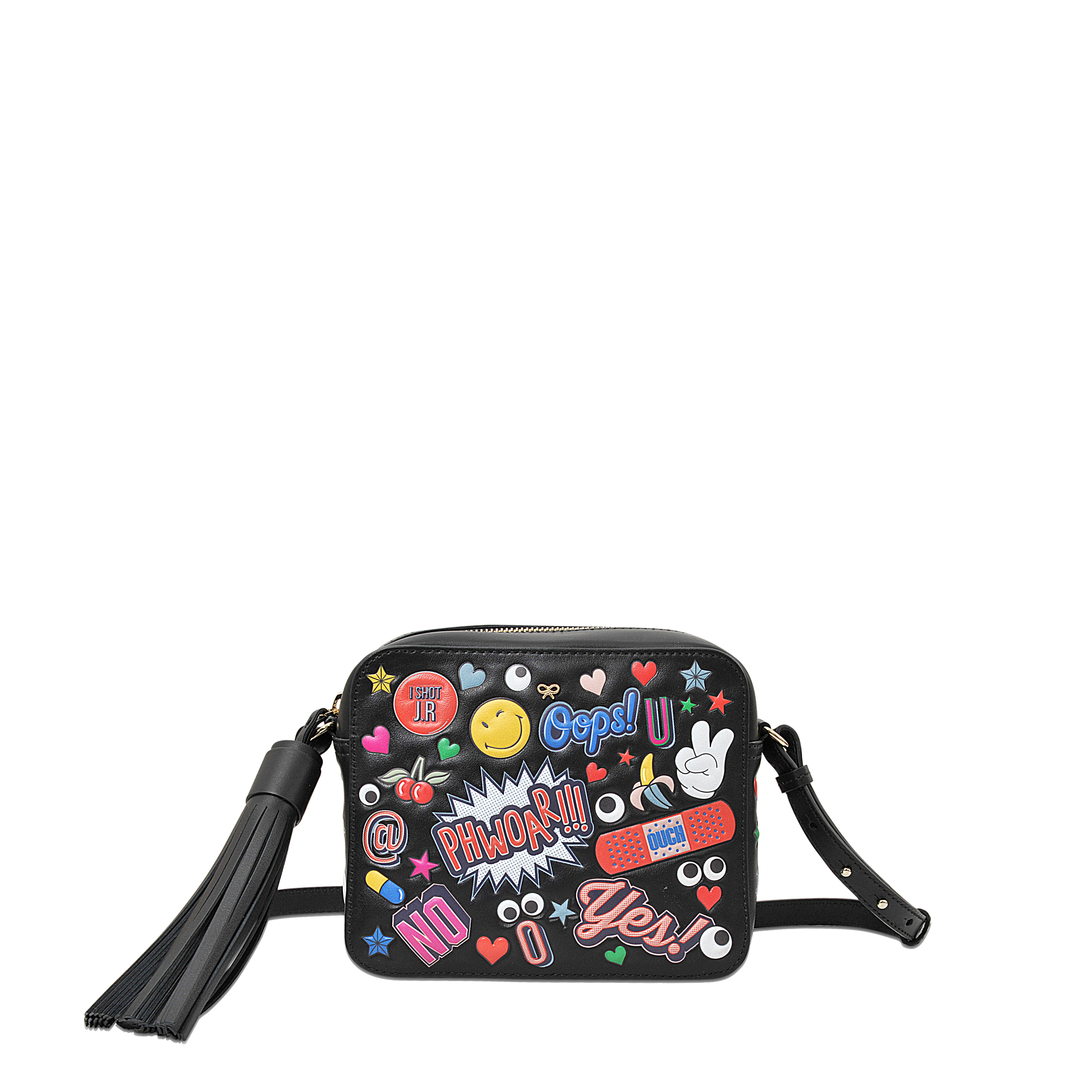 Anya hindmarch Crossbody All Over Wink Stickers Bag in Multicolor Lyst