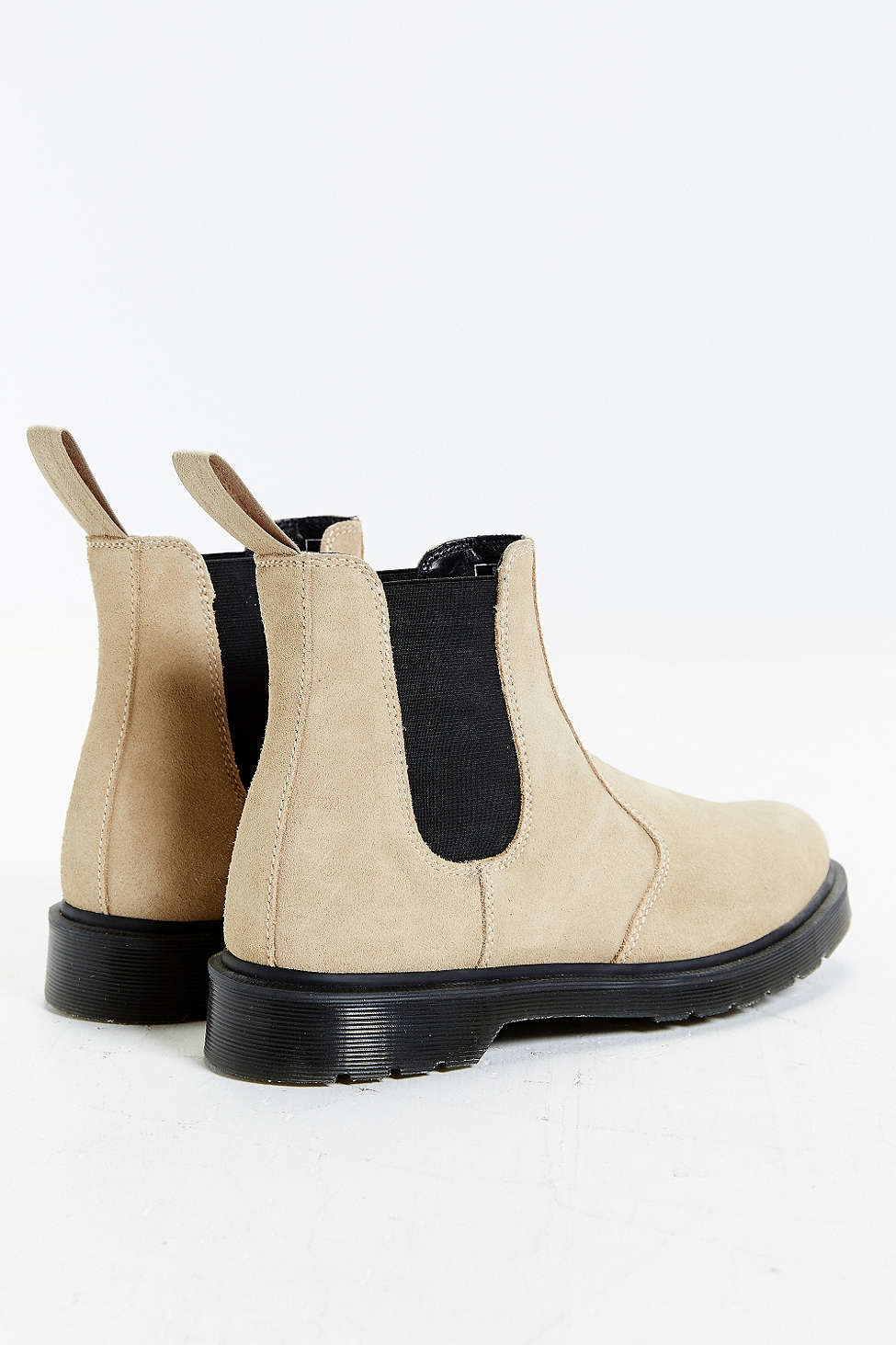 brown chelsea boots dr martens