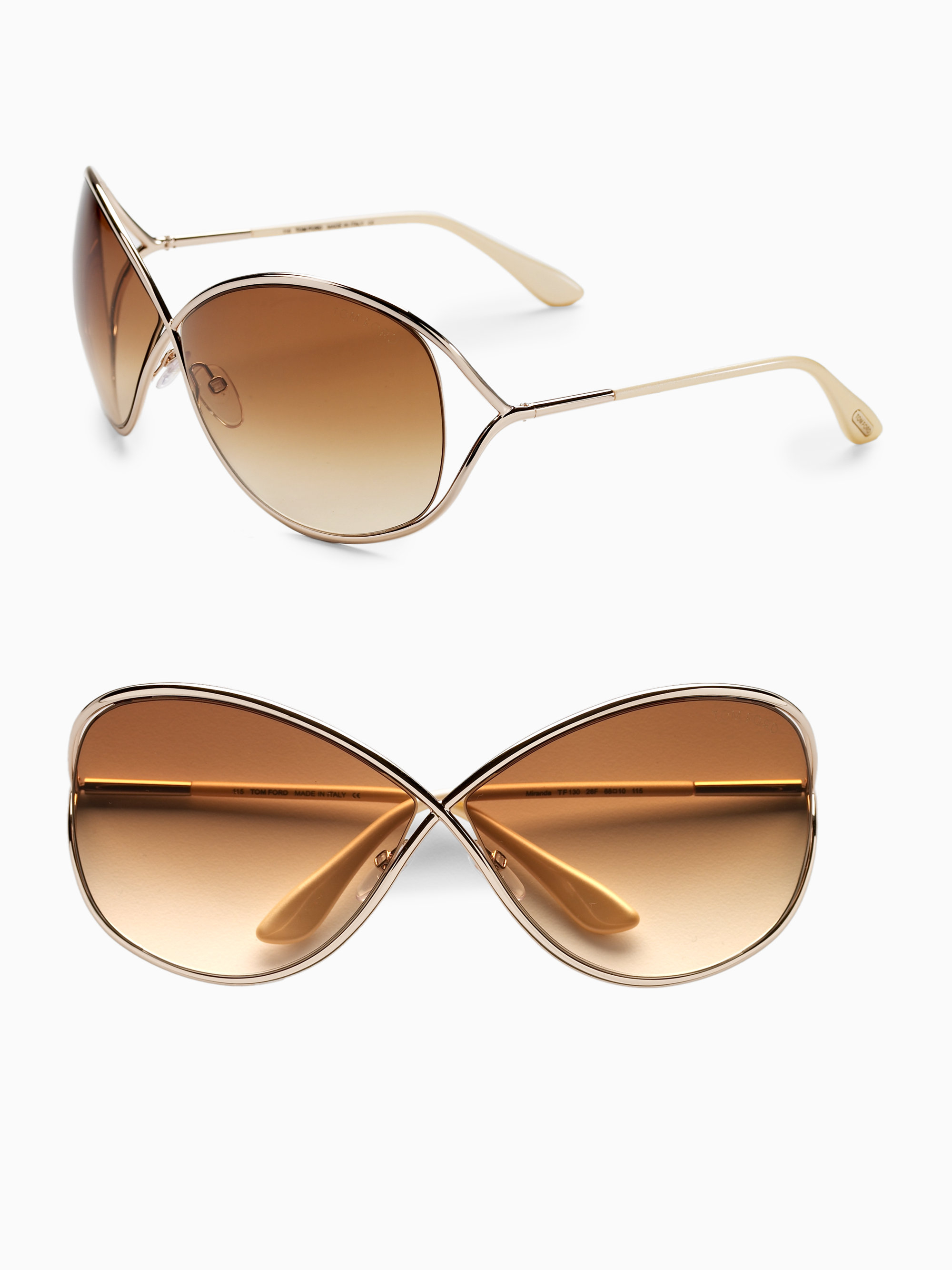 round tom ford sunglasses