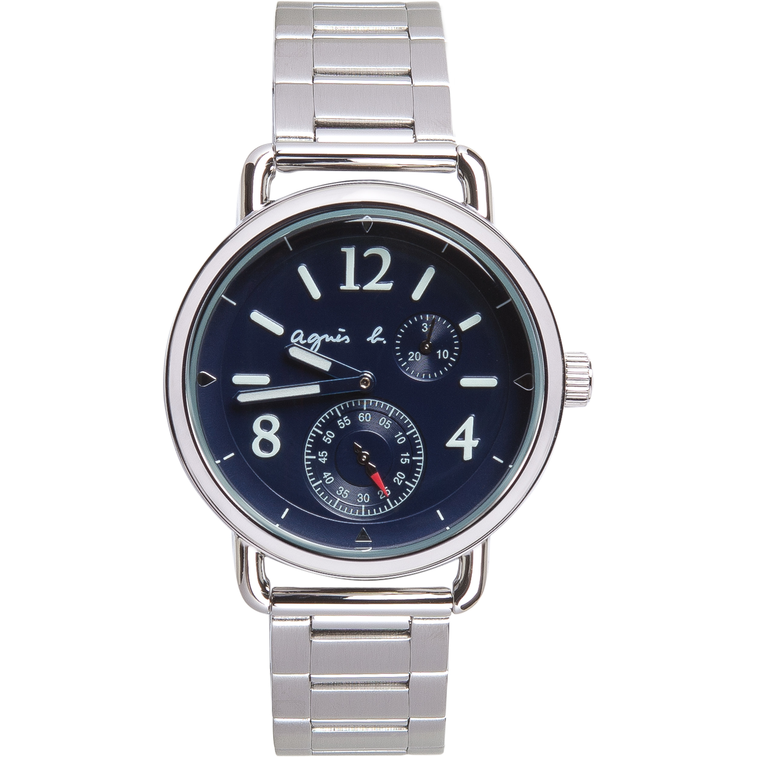Lyst Agnès B. Men's Blue/silver Watch in Blue for Men