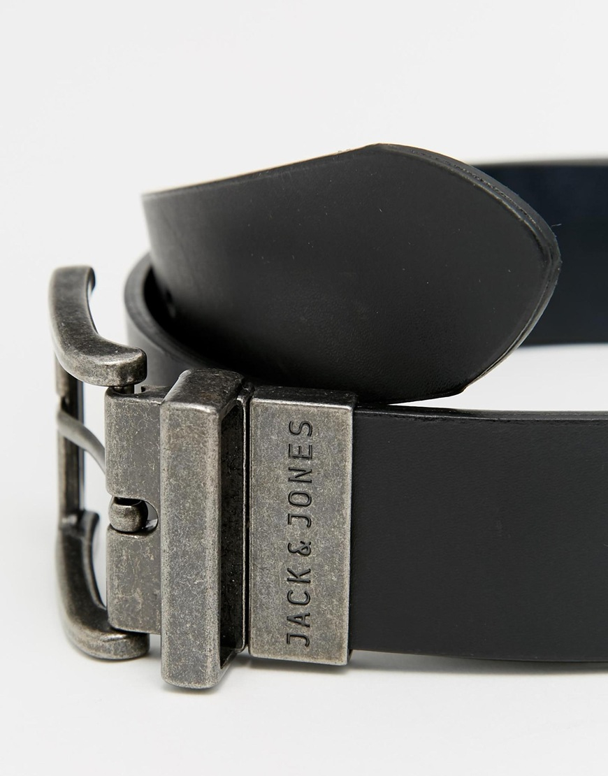 jack and jones leather belt