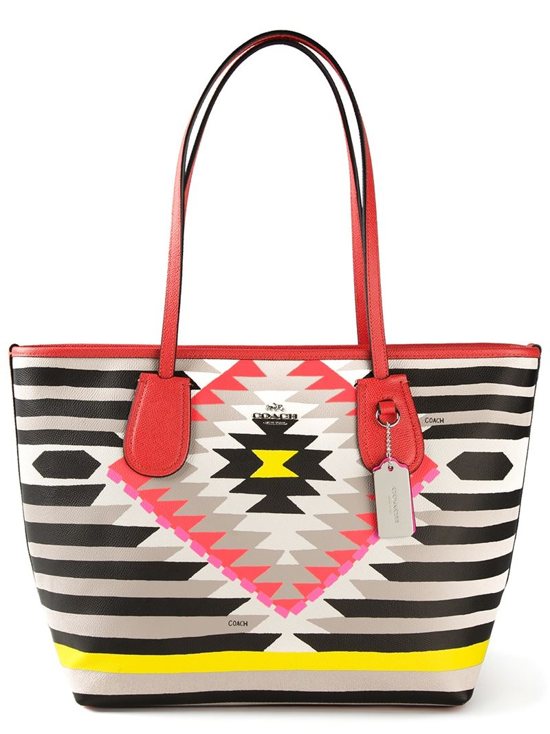 aztec print purse