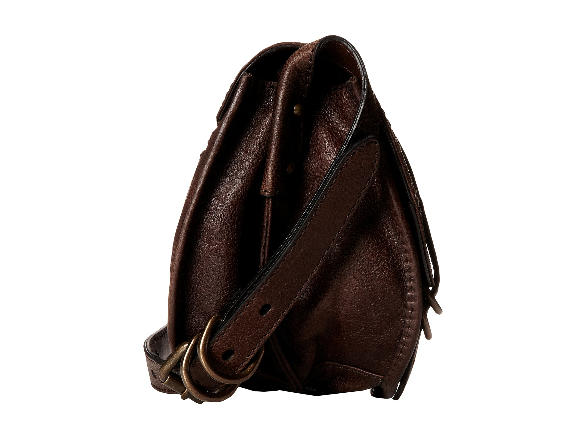 frye anna saddle bag