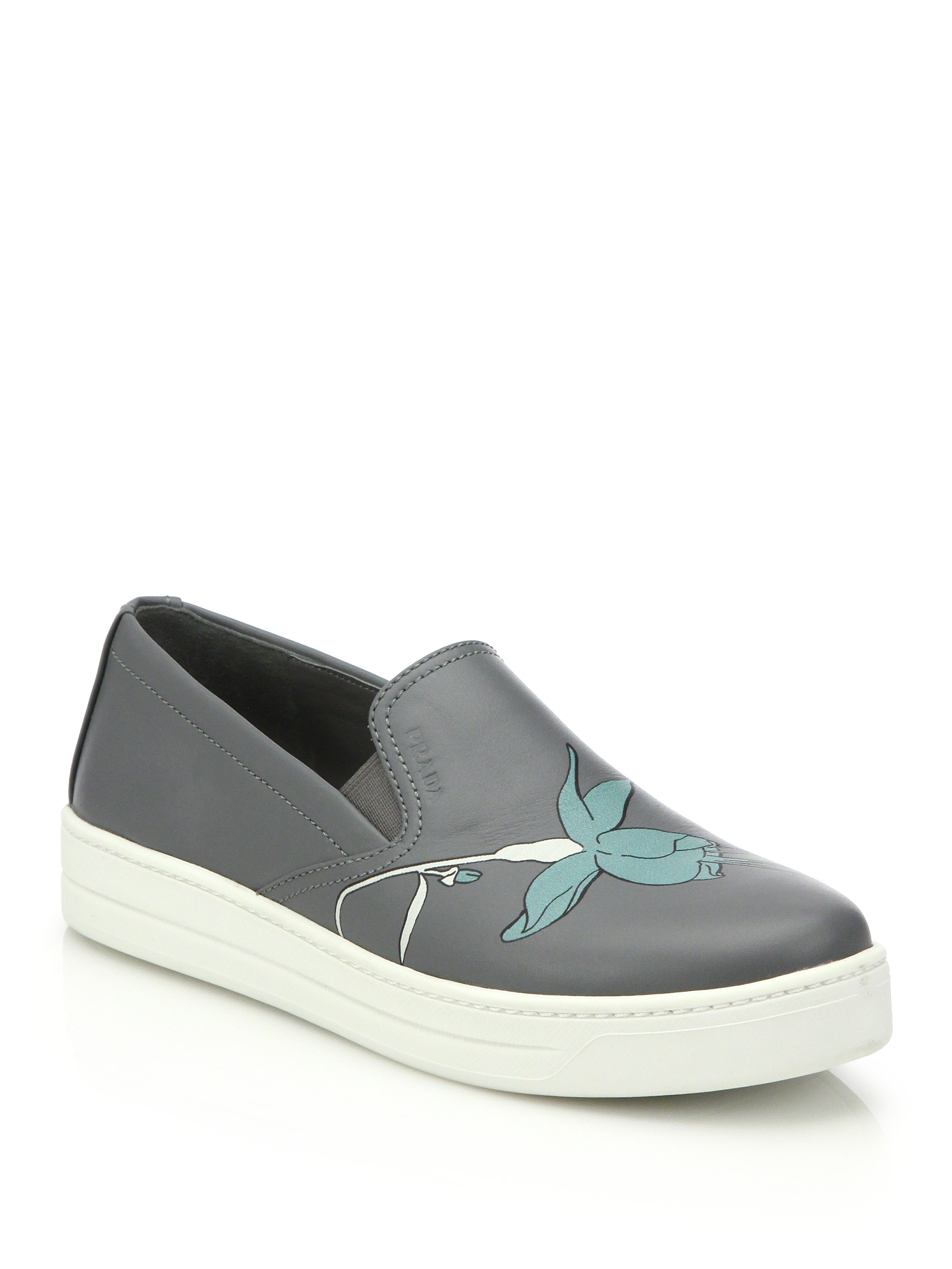 prada flower sneakers